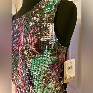 Threads 4 Thought small sequined cropped tank